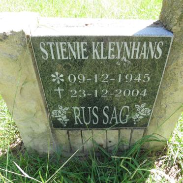 KLEYNHANS Stienie 1945-2004