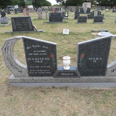 LOURENS M.J. 1929-2003 & Mara M. 