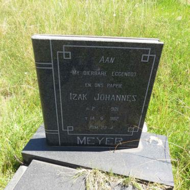 MEYER Izak Johannes 1921-1982