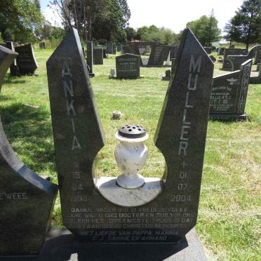 MULLER Ankia 1983-2004