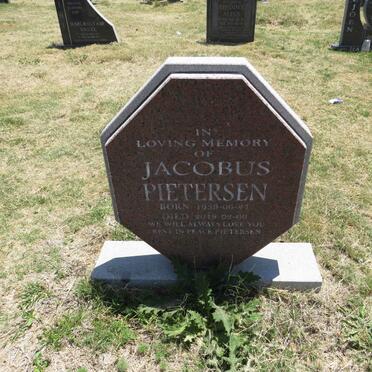 PIETERSEN Jacobus 1939-2019
