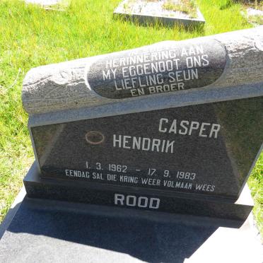 ROOD Casper Hendrik 1962-1983