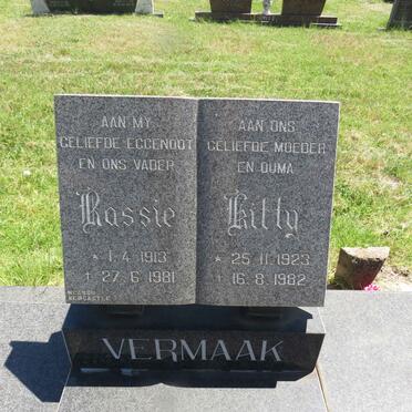 VERMAAK Rassie 1913-1981 & Kitty 1923-1982