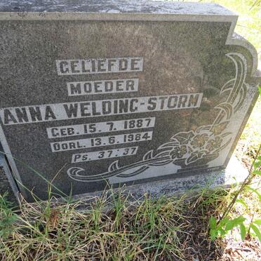 WELDING Anna, STORM 1887-1984