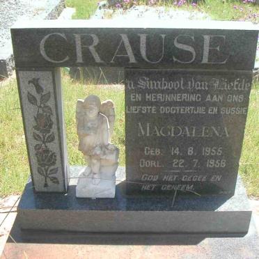 CRAUSE Magdalena 1955-1956