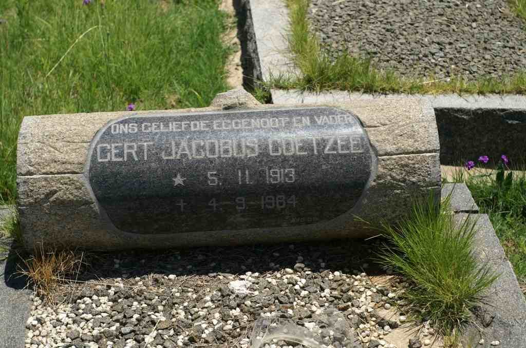 COETZEE Gert Jacobus 1913-1964