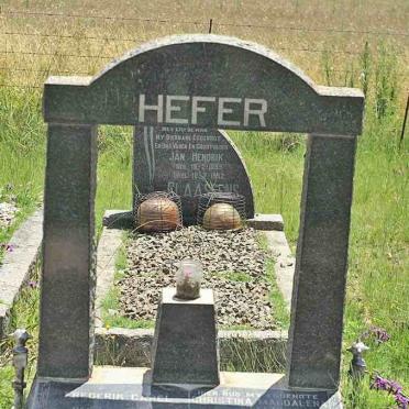 HEFER Frederik Carel 1877-1955 &amp; Christina Magdalena TALJAARD 1884-?