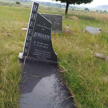 RHEEDER Johann 1974-2014