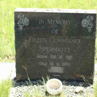 SPERSHOTT Eileen Constance 1915-1958