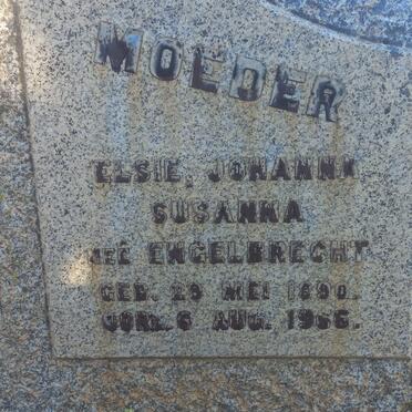 FOUCHE Frederik Gerhardus 1893-1944 & Elsie Johanna Susanna ENGELBRECHT 1890-1966 :: DU RAAN Elsie Johanna Susanna 1929-1995_3