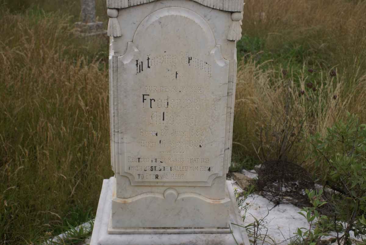 ALLIBONE Frederick 1892-1939