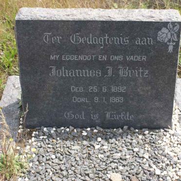 BRITZ Johannes J. 1892-1963