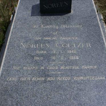COETZER Noreen 1942-1956