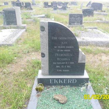 EKKERD Petronella Hendrika nee TEMPELHOFF 1939-1966