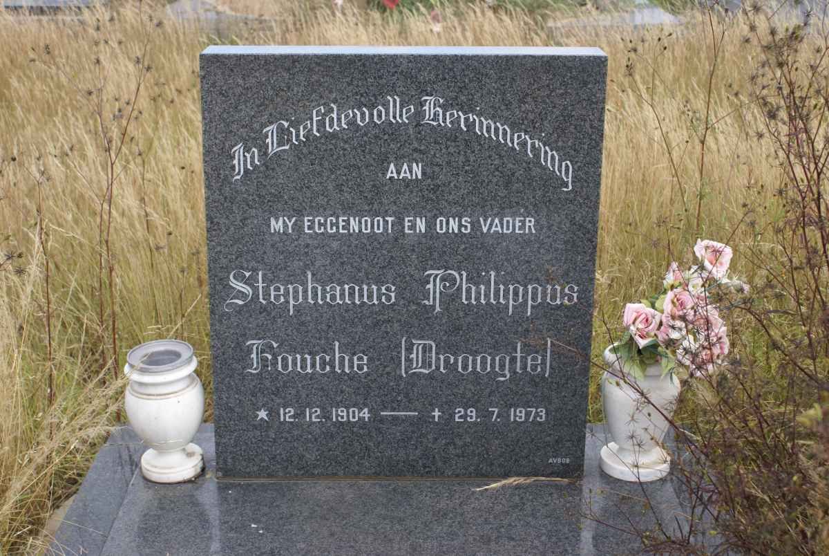 FOUCHE Stephanus Philippus 1904-1973