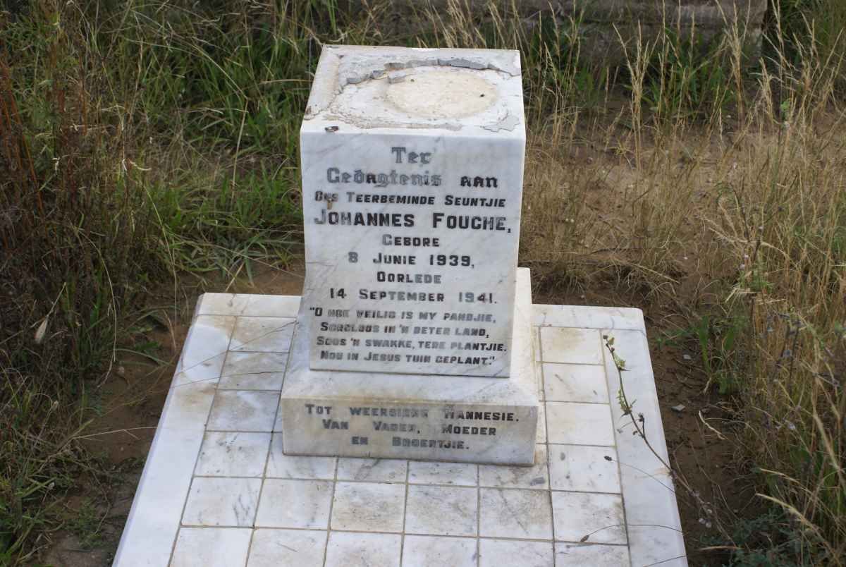 FOUCHE Johannes 1935-1941
