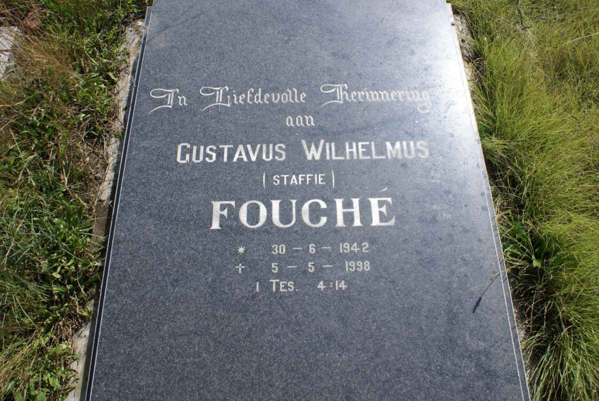 FOUCHE Gustavus Wilhelmus 1942-1998