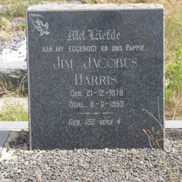 HARRIS Jim Jacobus 1878-1953