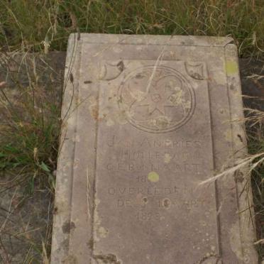 HOLLEDAY Jan Andries 18??-1898