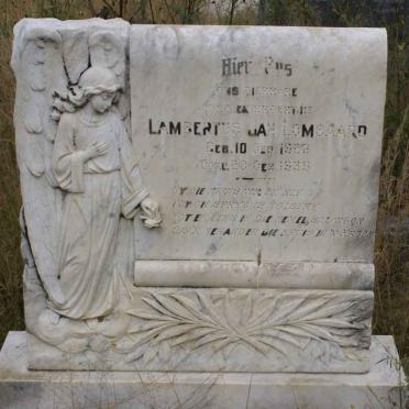 LOMBAARD Lambertus Jan 18??-1935