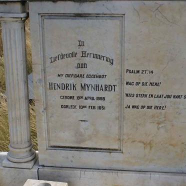 MYNHARDT Hendrik 1898-1951