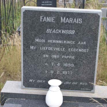MARAIS Fanie 1899-1977
