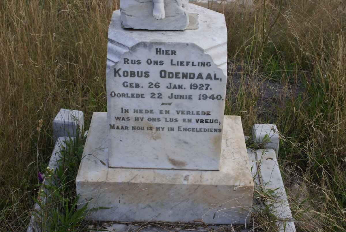 ODENDAAL Kobus 1927-1940