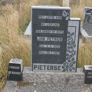 PIETERSE Jan Petrus 1905-1967