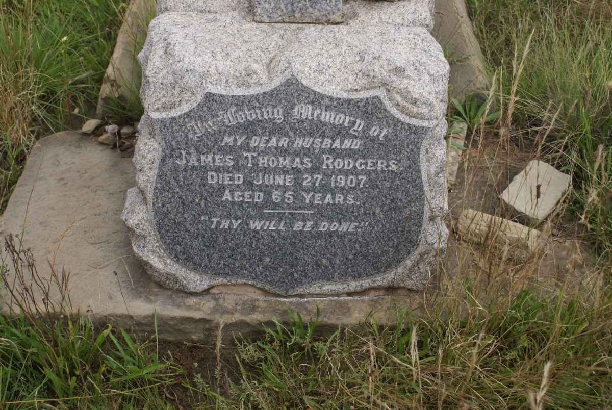 RODGERS James Thomas -1907