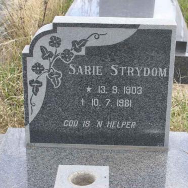 STRYDOM Sarie 1903-1981