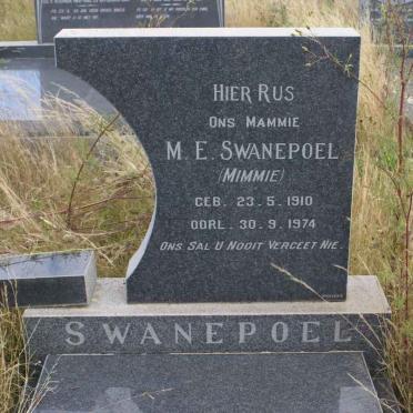 SWANEPOEL M.E. 1910-1974