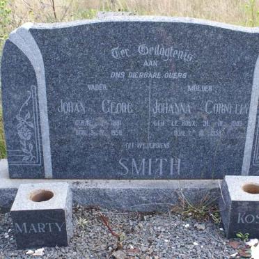 SMITH Johan Georg 1891-1958 &amp; Johanna Cornelia LE ROUX 1905-1958