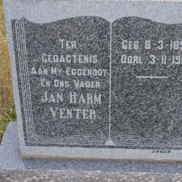 VENTER Jan Harm 1890-1918