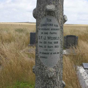 WESSELS D.F.J. 1908-1955  