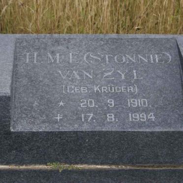 ZYL H.M.E., van nee KRUGER 1910-1994