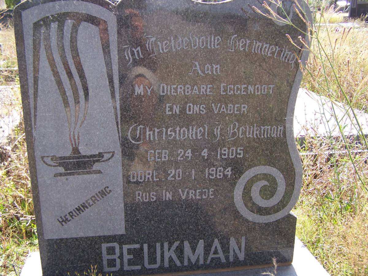 BEUKMAN Christoffel J. 1905-1964