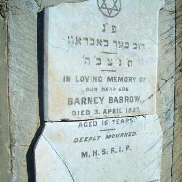 BABROW Barney -1927