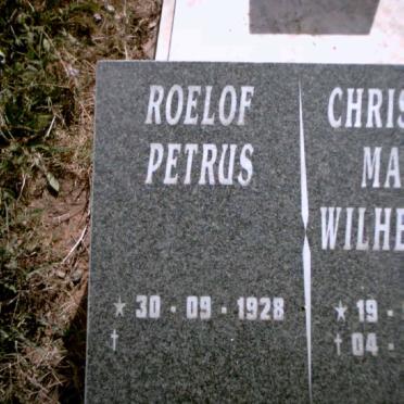 BEKKER Roelof Petrus 1928-