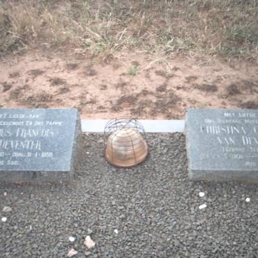 DEVENTER Cornelius Francois, van 1910-1950 &amp; Christina Catharina TERBLANCHE 1906-1989