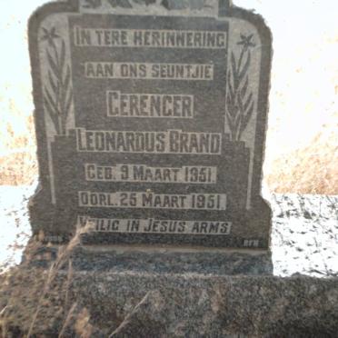 GERENGER Leonardus Brand 1951-1951