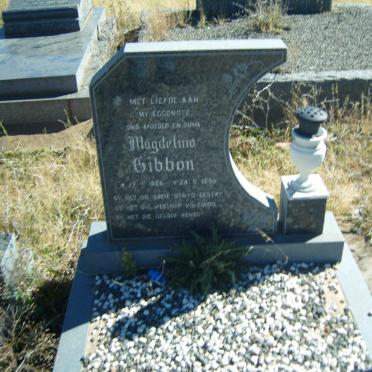 GIBBON Magdelina 1926-1985