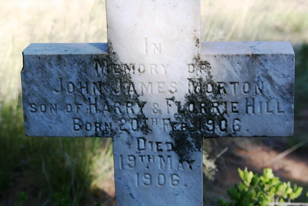 HILL John James Morton 1906-1906
