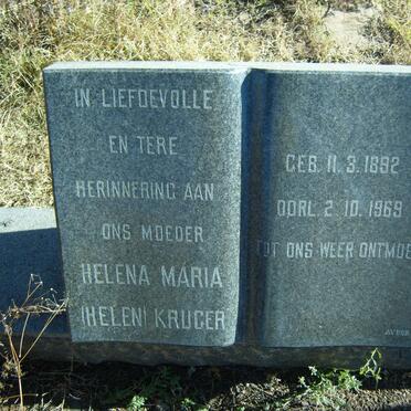 KRUGER Helena Maria 1892-1969