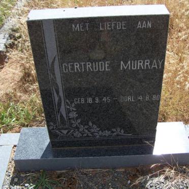 MURRAY Gertrude 1945-1980
