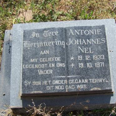 NEL Antonie Johannes 1933-1971