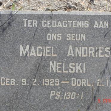 NELSKI Magiel Andries 1929-1956