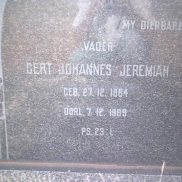 NEL Gert Johannes Jeremiah 1884-1969