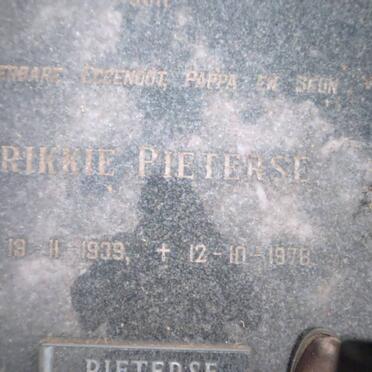 PIETERSE Frikkie 1939-1978