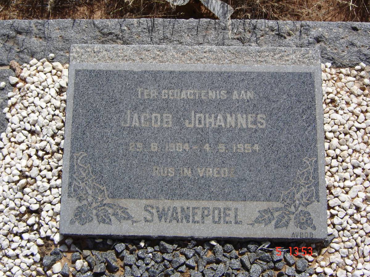 SWANEPOEL Jacob Johannes 1904-1954