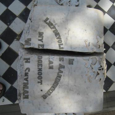 SNYMAN M.H. 1893-1928